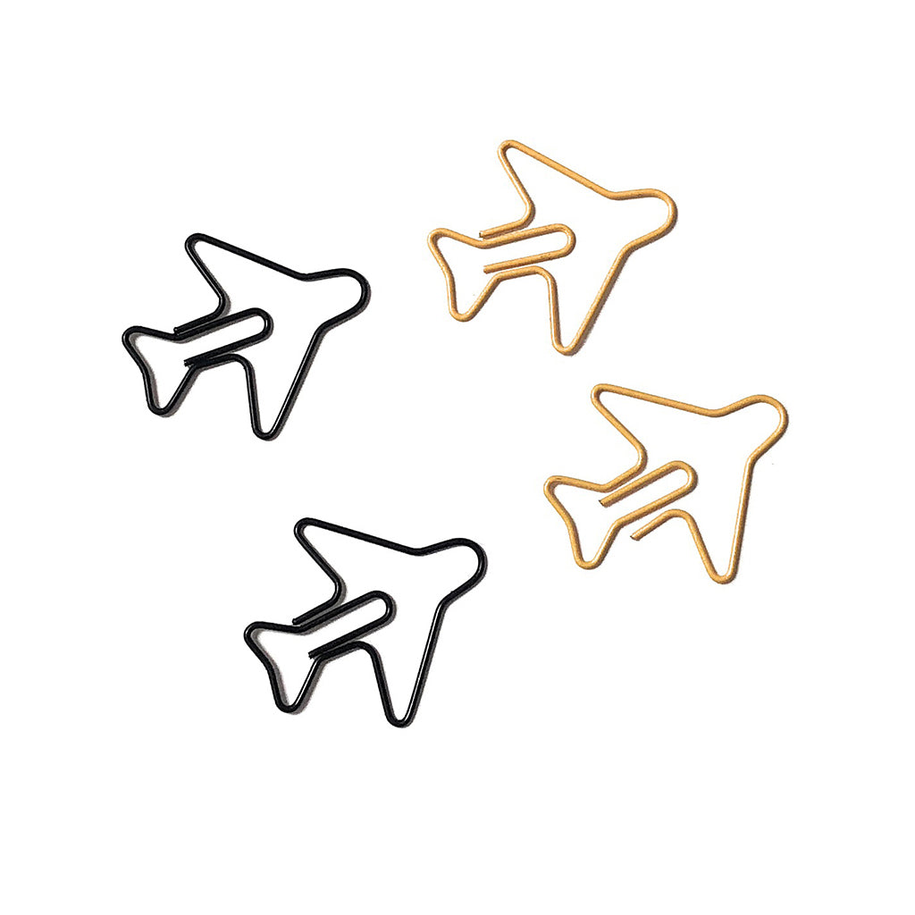 Unique Airplane Paper Clips 20 pcs
