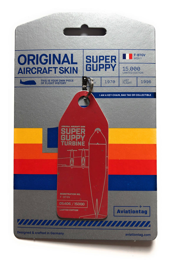 Aviationtag Super Guppy (F-BTGV) - Red