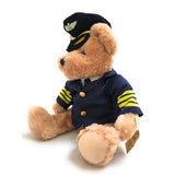 Soft Toy Airline Pilot Teddy Bear | Large (43 cm) | High Quality Stuffed Toy | Bear Pilot | Aviamart