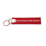 Premium Flight Crew / Do Not Remove From Aircraft Luggage Tag  - Red / White | Aviamart