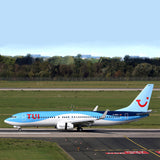 Aviationtag Boeing B737 - Blue D-ABKA
