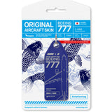 Aviationtag Boeing 777 - Collector Set with White Tag