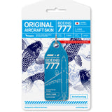 Aviationtag Boeing 777 - Collector Set with Bi-Coloured Tag