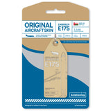 Aviationtag Embraer E175 - Gold (Oman Air) A4O-EA