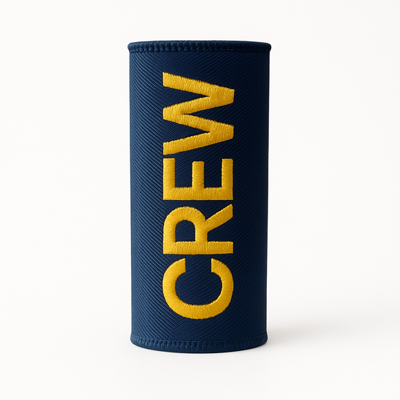 Crew Luggage Handle Wrap - Navy / Yellow