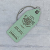 Aviationtag Airbus A330 - White + Barcode (South African Airways) ZS-SXV