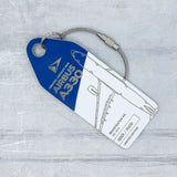Aviationtag Airbus A330 - Blue / White (South African Airways) ZS-SXV