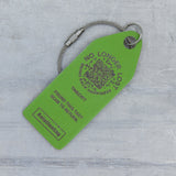Aviationtag Airbus A380 - White + QR Code (Lufthansa) D-AIMI - Berlin