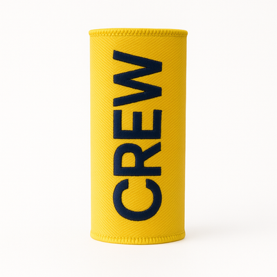 Crew Luggage Handle Wrap - Yellow / Navy