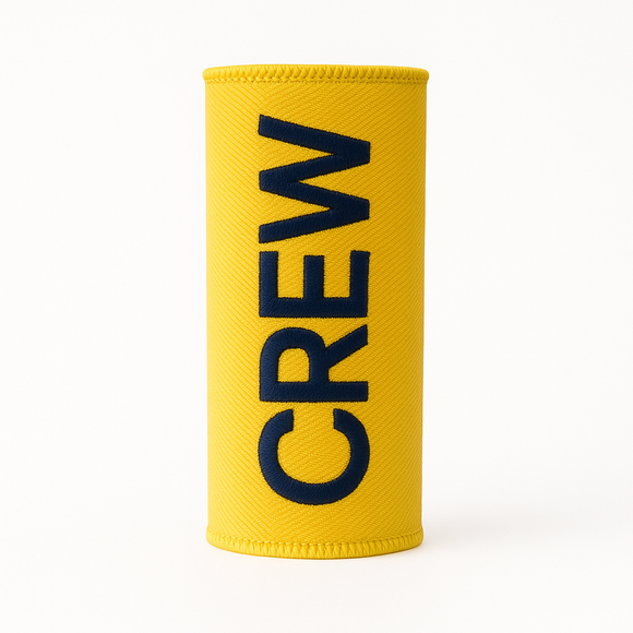 Crew Luggage Handle Wrap - Yellow / Navy