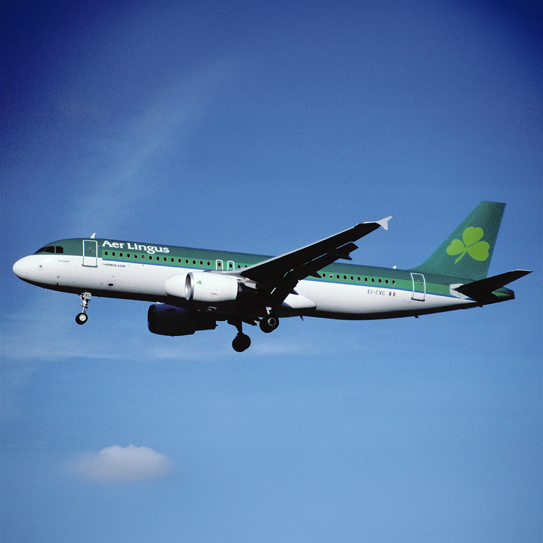 Aviationtag Aer Lingus A320 Aircraft Skin Tag in Green (EI-LBT)