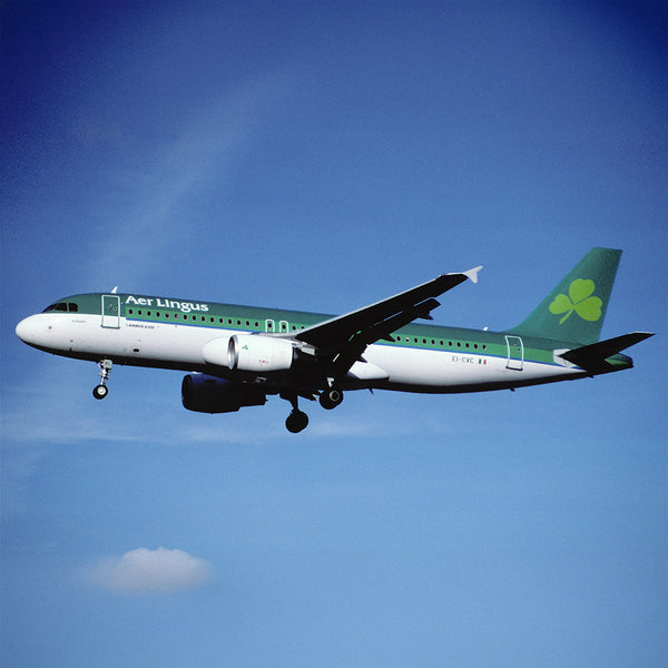 Aviationtag Aer Lingus A320 Aircraft Skin Tag in Green (EI-LBT)
