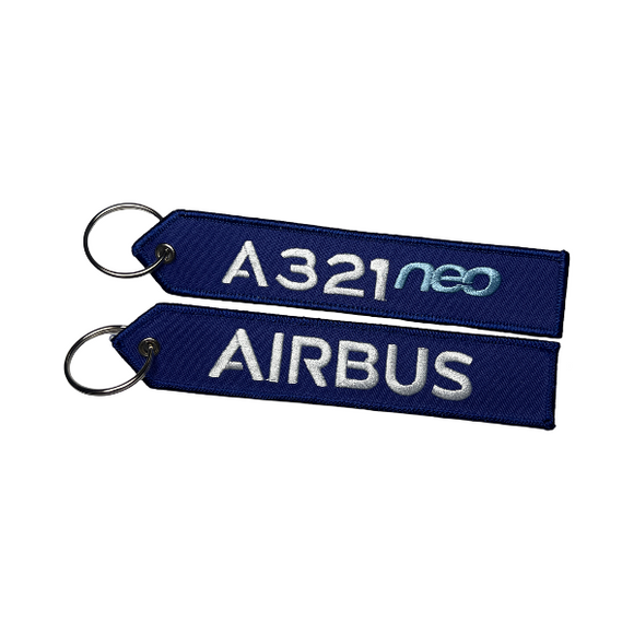 Wizziar-A320 Embroidered Keyring X 2 - Foto 4
