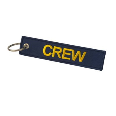 Crew Luggage Tag - Navy / Yellow