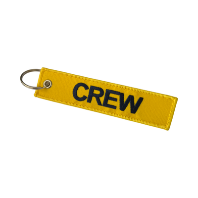 Crew Luggage Tag - Yellow / Navy