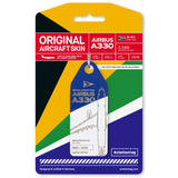 Aviationtag Airbus A330 - Blue / White (South African Airways) ZS-SXV