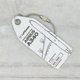 Aviationtag A340 - White (Lufthansa) D-AIHE