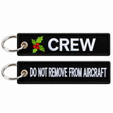 Crew / Do Not Remove From Aircraft Luggage Tag – Limited Christmas Edition