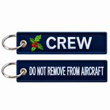 Crew / Do Not Remove From Aircraft Luggage Tag – Limited Christmas Edition