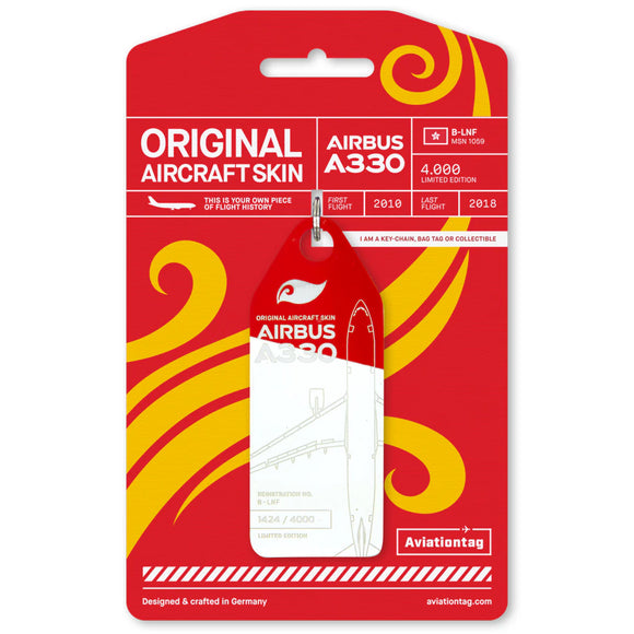 Aviationtag Airbus A330 - Bi-Colour (Hong Kong Airlines) B-LNF