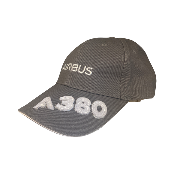 Airbus 380 Baseball Cap - Grey