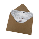 Rudolf - A6 Eco-Friendly Aviation Christmas Card inside Kraft Envelope