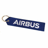 A320 neo Keychain - Luggage Tag - Navy/White - Airbus® | Aviamart