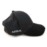 Airbus Baseball Cap Black and Grey