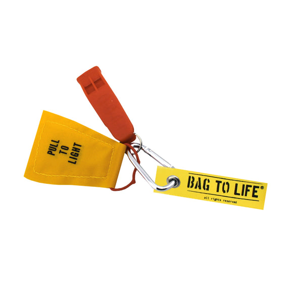Bag To Life Captains Keychain / Key Holder - Yellow | Aviamart
