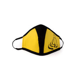 Bag To Life Travel Face Mask - Adult - Yellow | Aviamart