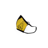 Bag To Life Travel Face Mask - Adult - Yellow | Aviamart