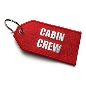 Cabin Crew / Do Not Remove From Aircraft Luggage Tag | Medium | Red / White | Aviamart