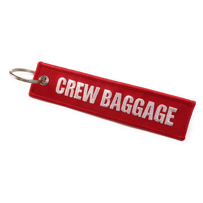 Crew Baggage / Do Not Offload Luggage Tag | Embroidered Crew Tag