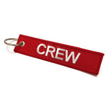 Crew / Do Not Remove From Aircraft | Luggage Tag | Red /White | Aviamart