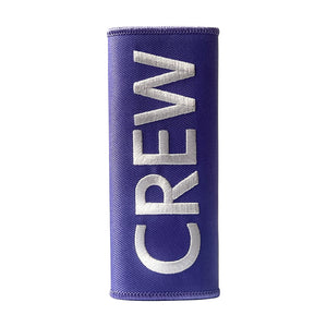 Crew Luggage Handle Wrap - Purple / White