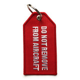Flight Crew / Do Not Remove From Aircraft Luggage Tag | Medium | Red / White | Aviamart