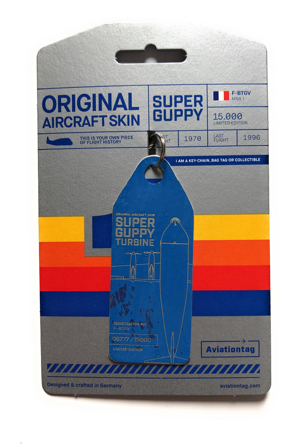 Aviationtag Super Guppy (F-BTGV) - Blue