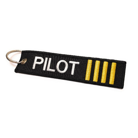 Mexico Flag Fabric Key Ring – Pilot Bag Tag – Keychain Luggage Tag – Green White Red – Sublime Industries