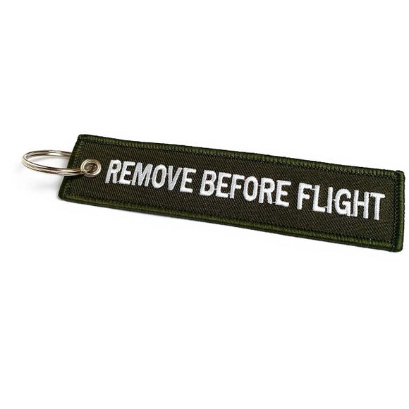 JPL Remove Before Flight Keychain